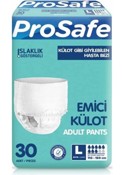 Tekstil Yüzey Emici Külot Large 30'Lu 2 Paket 60 Adet