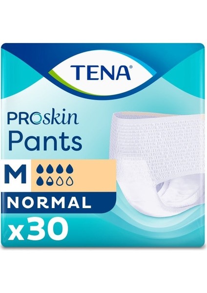 Proskin Pants Normal Emici Külot, Orta Boy (M), 5.5 Damla, 30'Lu 4 Paket 120 Adet