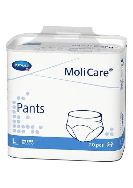 Hartmann Molicare Pants Emici Külot 6 Damla Large 20'Li Paket