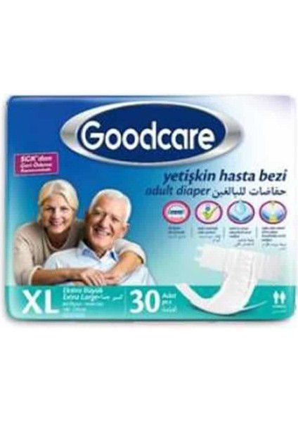 Good Care Goodcare Bel Bantlı Yetişkin Hasta Bezi Xlarge 30'lu Paket