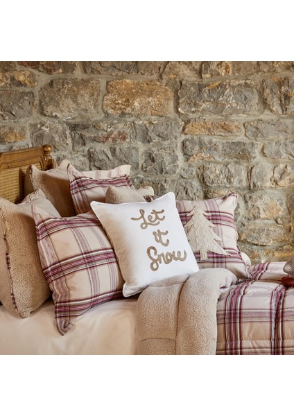 Karaca Home Woodland Bej Çift Kişilik Cozy Comfort Set