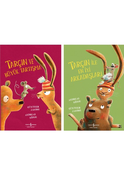 Tarçın Serisi 2 Kitap Set (Tarçın ve Büyük Tartışma - Tarçın ile En Iyi Arkadaşları) - Andreas König