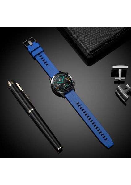 Nezih Case Huawei Watch Gt2 Pro Uyumlu 22MM Yumuşak Jel Silikon Kordon