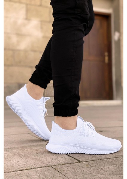Ultra Hafif Beyaz Spor Ayakkabı