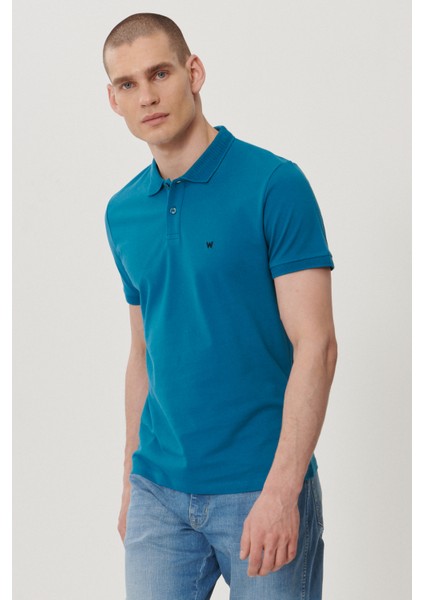 Erkek Regular Fit Normal Kesim Polo Yaka %100 Pamuk Tişört