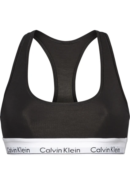 Calvin Klein Kadın Modern Cotton Siyah Bralet