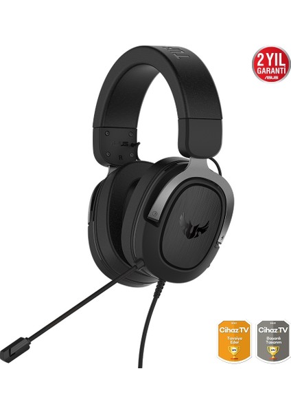 Tuf Gamıng H3 Gun Metal 7.1 3.5mm Kulaklık