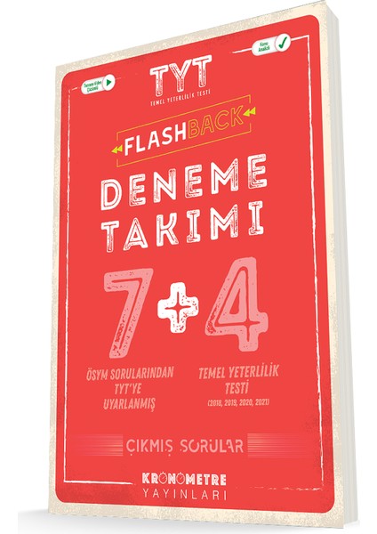 Kronometre Yayınları TYT Flashback 7+4 Deneme Takımı