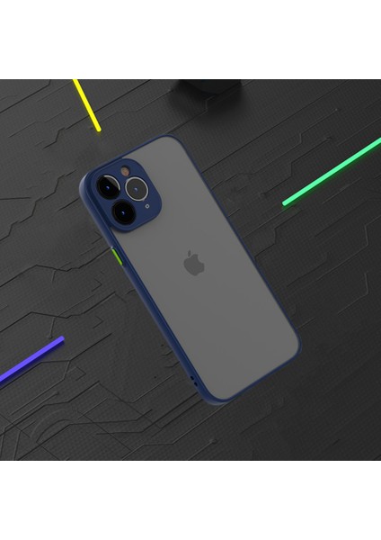 Apple iPhone 11 Pro Max Kılıf 3D Kamera Korumalı Matte Case