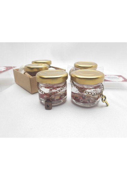 Saks Mavisi Renginde Kavanoz Mum (2 Adet) fiyatları