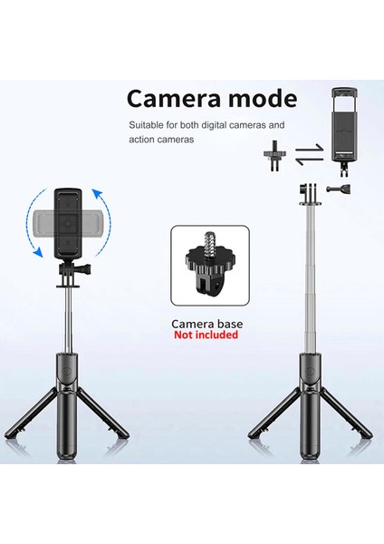 Beauty Life S03 Özçekim Çubuğu Tripod 0.1s Anlık Görüntü Uzatılabilir (Yurt Dışından)