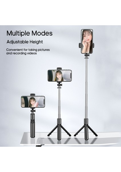 Beauty Life Bt Özçekim Sopa Katlanabilir Tripod 360 ° Döndürme (Yurt Dışından)