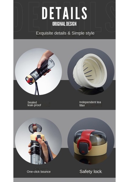 Yaz Modası Outdoor Bomba Bardağı 500ML fırsatları