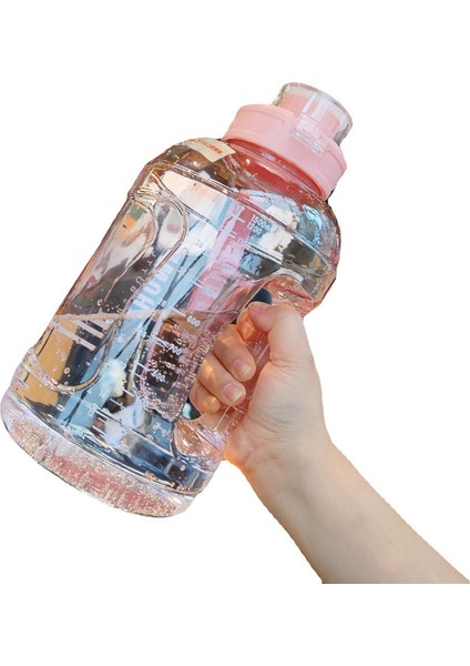 Taşınabilir Spor Fitness Su Şişesi Kovaları 1500ML