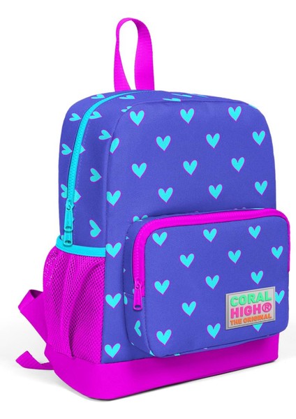 Kids Klap Desenli Iki Bölmeli Okul Çantası 23606