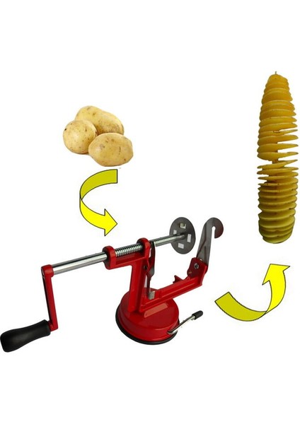Spiral Patates Dilimleyici - Profesyonel-