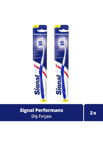 Diş Fırçası Performans 1 Adet X2