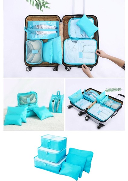 Bebek Anne Hastane Çantası Düzenleyici Organizer 6 Parça Set-