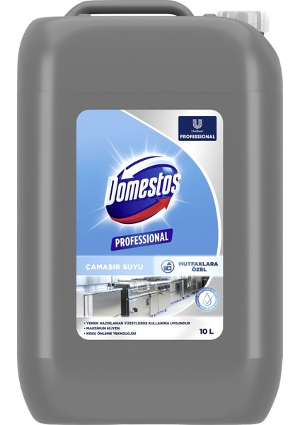 Professional Çamaşır Suyu Mutfaklara Özel 10 lt x 2