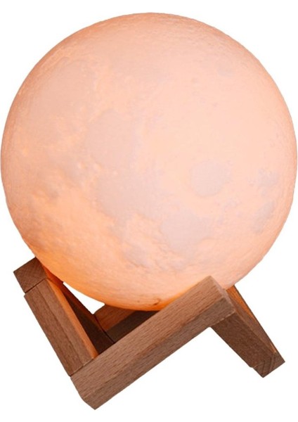 3D Ay Model LED Gece Lambası (Yurt Dışından)