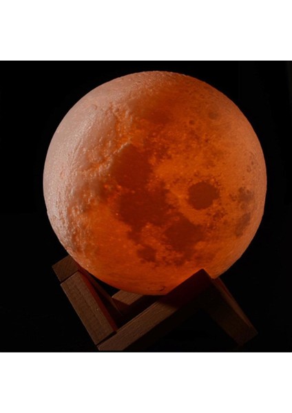 3D Ay Model LED Gece Lambası (Yurt Dışından)