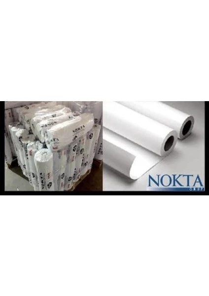 Nokta Bilişim Noktabilişim Plotter Kağıdı 45 cm x 50 mt 80 Gram 12'li