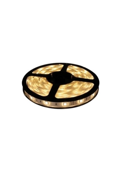 12 Volt 3 Çipli Gün Işığı Şerit Led İç Mekan IP20 M/60 Led 5 Metre