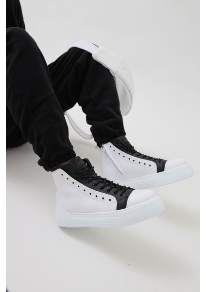 12chekich Chekich CH167 Bt Erkek Bot Beyaz/siyah fiyatları