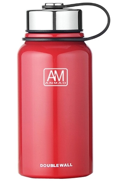 Açık Spor Su Isıtıcılar, Kapasite: 1500ML (Kırmızı) (Yurt Dışından)