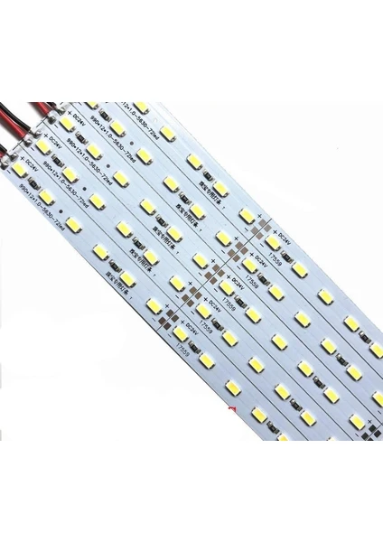 Hazar Led 24 Volt 5630 Ledli  Led Bar Alüminyum Çubuk Led 72 Ledli Gün Işığı