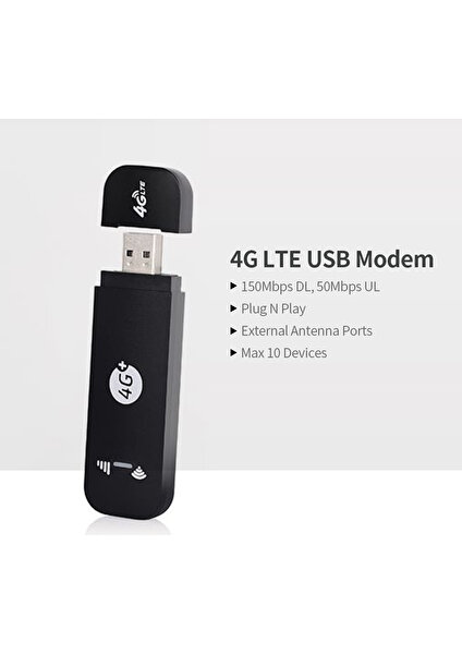 4g Lte USB Modem  Yuvalı Mobil Wifi Bağlantı (Yurt Dışından)