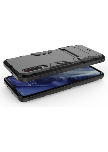 Xiaomi Mi 9 Pro Için Pc + Tpu Telefon Kılıfı - Siyah (Yurt Dışından)