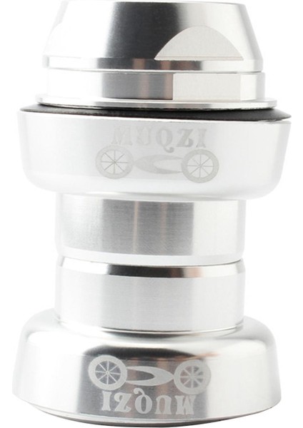 25.4mm Bisiklet Kulaklık Rulman 43MM Bisiklet 25.4mm Ön Çatal Kulaklık Gümüş fiyatları