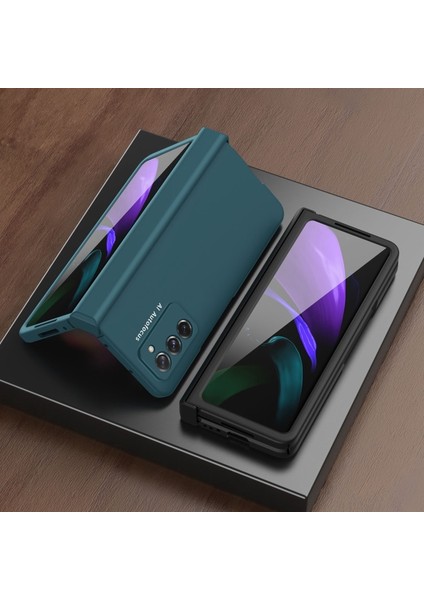 Samsung Galaxy Z Fold 2 Için Katlanır Sert Pc Telefon Kılıfı (Yurt Dışından)