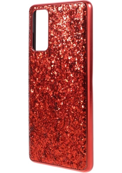 Galaxy S20 Fe / S20 Fan Edition / S20 Fe 5g / S20 Fan Edition 5g Için Pırıltılı Tpu Çerçeve + Pc Hibrid Telefon Kılıfı (Yurt Dışından) modelleri