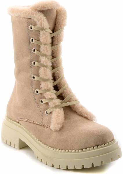 Bej Süet Kadın Bot & Bootie K025345000