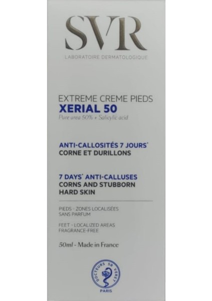 Xerial 50 Extreme Creme Pieds 50ML