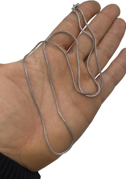 Ince 60 cm Tilki Kuyruğu 925 Gümüş Kolye fırsatları