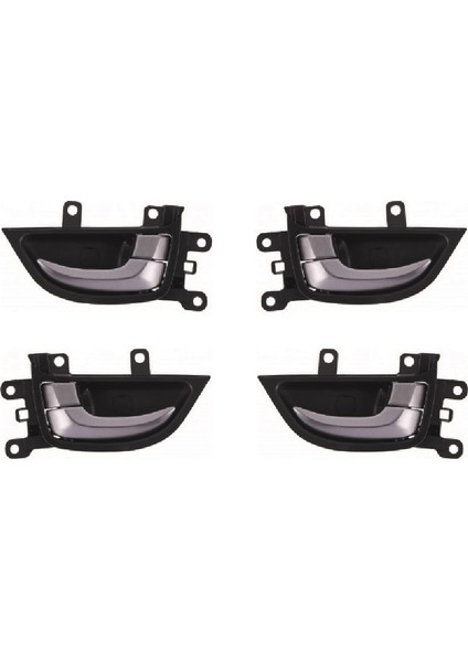 Hyundai Elentra Iç Kapı Kolu Ön Arka Sağ-Sol Takım Krom 2001-2006