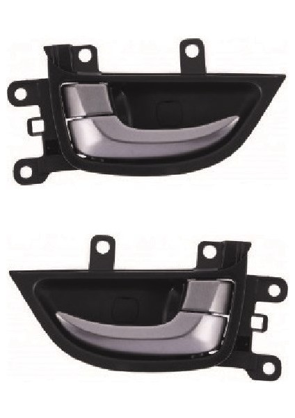 Hyundai Elentra Iç Kapı Kolu Ön Arka Sağ-Sol Takım Krom 2001-2006 fiyatları
