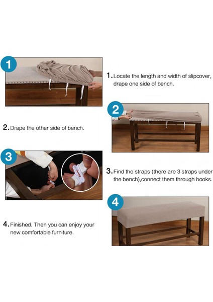 F Fityle Streç Tezgah Kapağı Koruyucu Slipcover (Yurt Dışından)