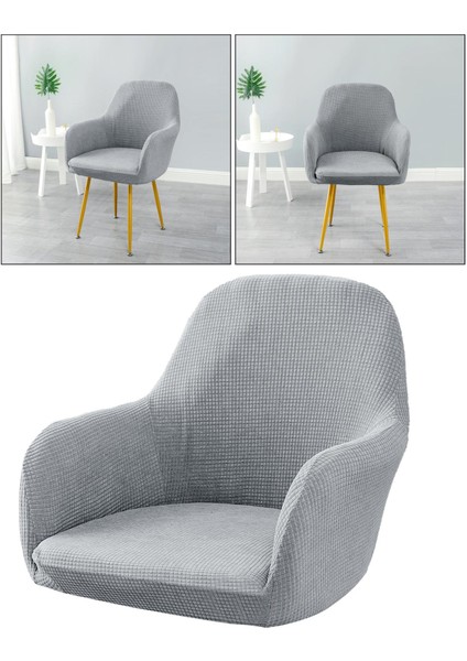 Jakarlı Yemek Sandalye Slipcovers Yemek Odası Sandalye Koruyucu Kahve (Yurt Dışından) fiyatları