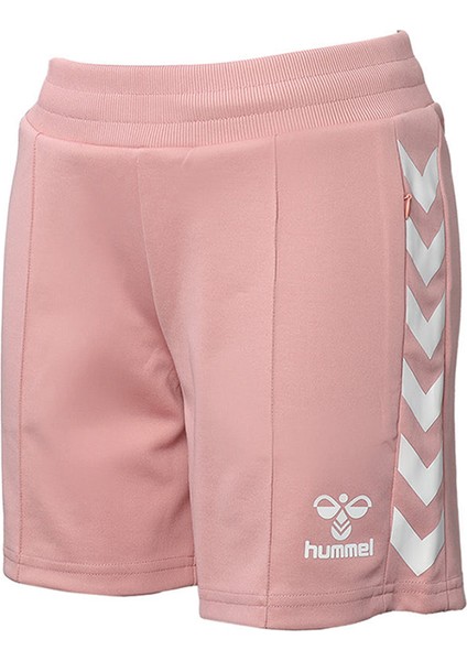 931147-2098 Normal Bel Regular Fit Düz Açık Pembe Kadın Şort