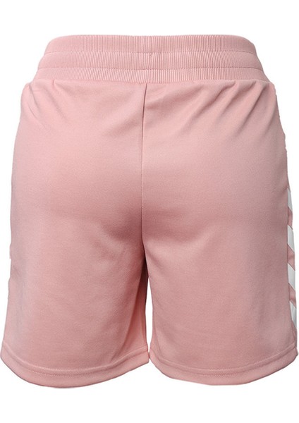 931147-2098 Normal Bel Regular Fit Düz Açık Pembe Kadın Şort