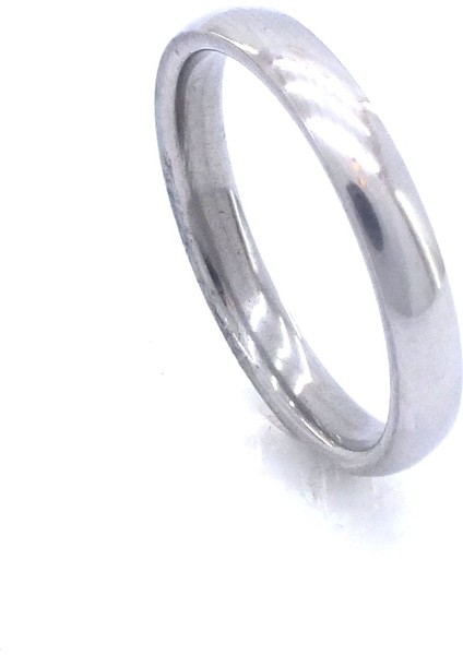 316L Çelik Alyans Yüzük 3 mm YZK-217