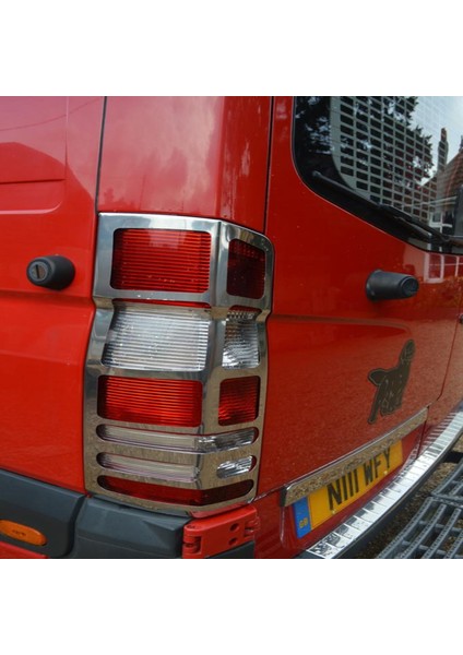 Mercedes Sprinter W906 Krom Stop Çerçeve 2 Parça 2006-2018 Paslanmaz Çelik fırsatları