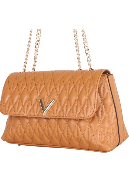 MT1378 Camel Kadın Kapitone Çapraz Omuz Çantası fiyatları