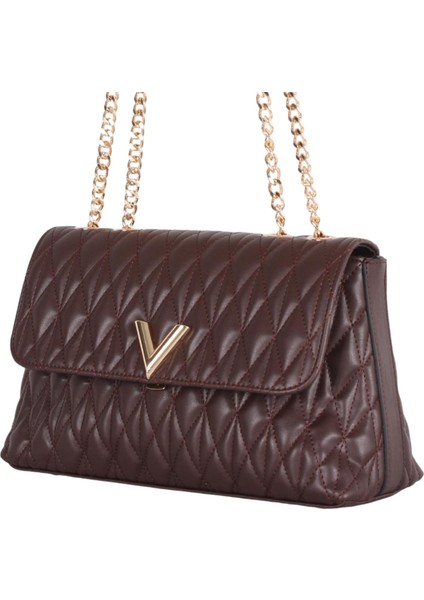 MT1378 Kahve Kadın Kapitone Çapraz Omuz Çantası fiyatları