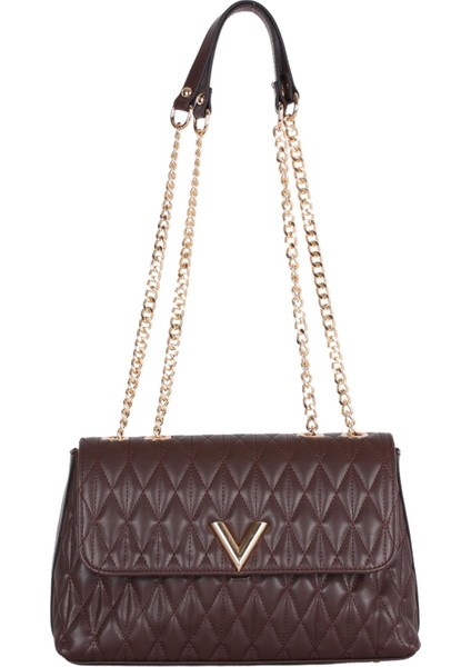 MT1378 Kahve Kadın Kapitone Çapraz Omuz Çantası fırsatları