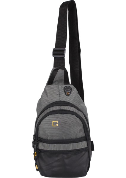 Mega Model 1033 Gri Unisex Body Bag Omuz Çantası
